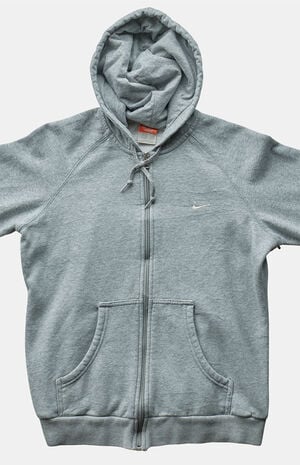 2000s Gray Nike Full Zip Hoodie image number 3