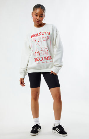 Records NYC Notes Crew Neck Sweatshirt image number 4