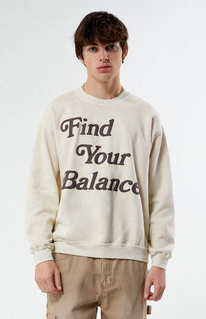 Find Your Balance Crew Neck Sweatshirt image number 1
