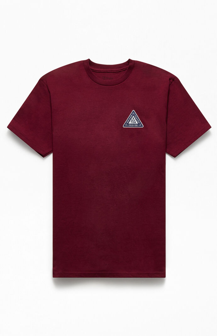 Burgundy Fulcrum T-Shirt