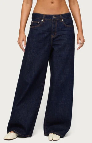 Juanita Low Rise Baggy Jeans image number 1