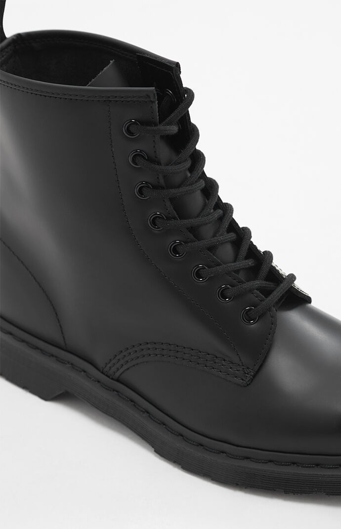 1460 Mono Leather Black Boots