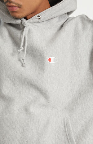 Mini C Reverse Weave Pullover Hoodie image number 2