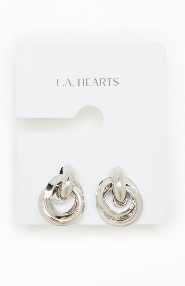 LA Hearts Jazzy Knotted Earrings