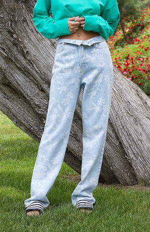 By PacSun Luau Dad Jeans image number 1