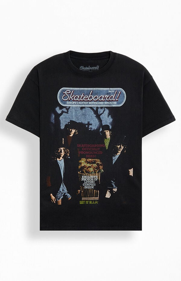 Skateboard Magazine Let It Rip T-Shirt