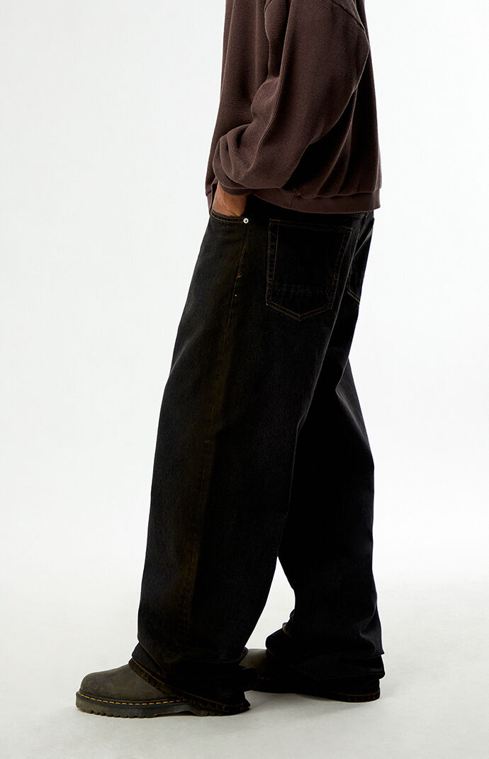 Pacsun Blake Extreme Baggy Jeans Black Tinted | Pacsun