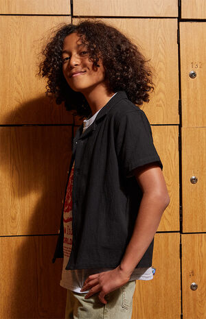 Black Arlo Camp Shirt image number 2