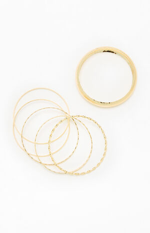 Etched Bangle Set
