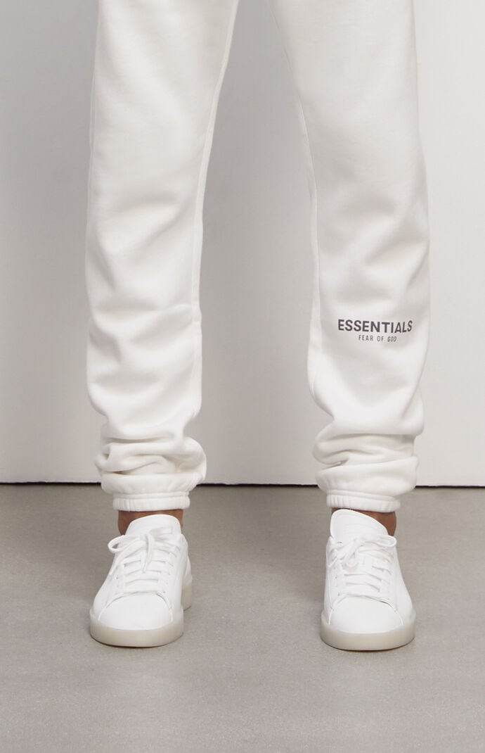 White online essentials sweatpants