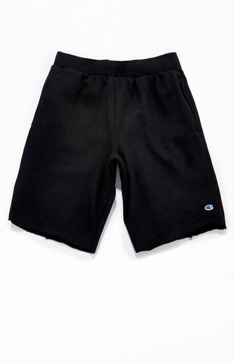 Reverse Weave Cutoff Sweat Shorts
