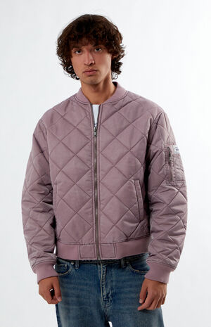 Quilted Bomber Jacket image number 1