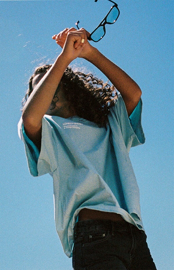 LONELY GHOST Commune Oversized T-Shirt