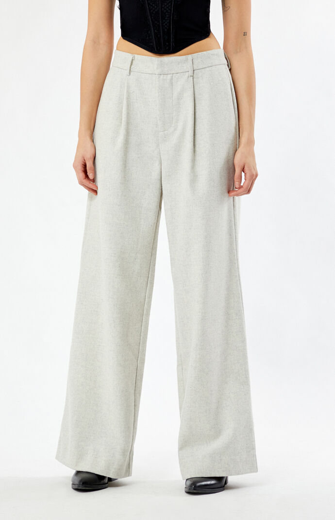 WEWOREWHAT Low Rise Wide Leg Trousers | Pacsun