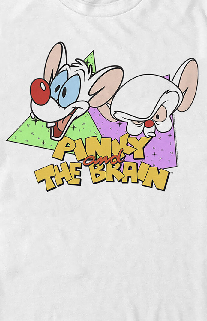 Retro Pinky And The Brain T-Shirt