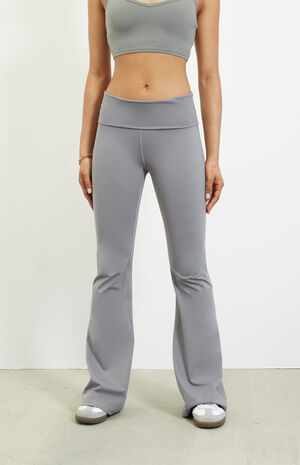 PAC WHISPER Active Fold-Over Waistband Flare Yoga Pants image number 2