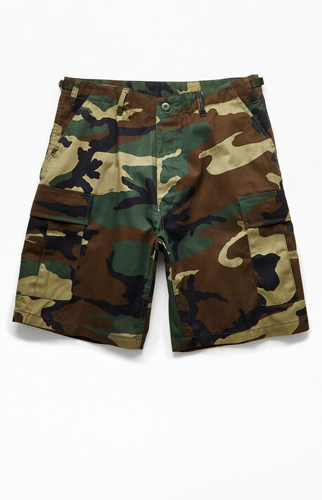 Camo BDU Cargo Shorts