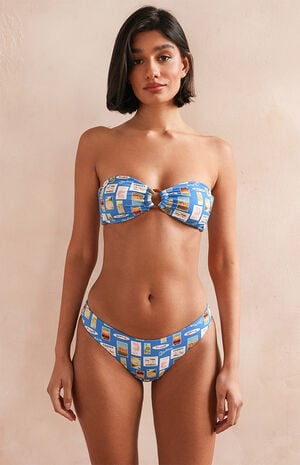 Lotus Bandeau Bikini Top image number 4
