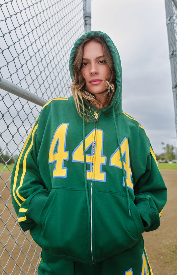 THE MAYFAIR GROUP 444 Aligned Zip Up Hoodie | PacSun