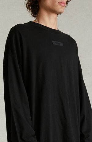 Black Long Sleeve T-Shirt image number 5
