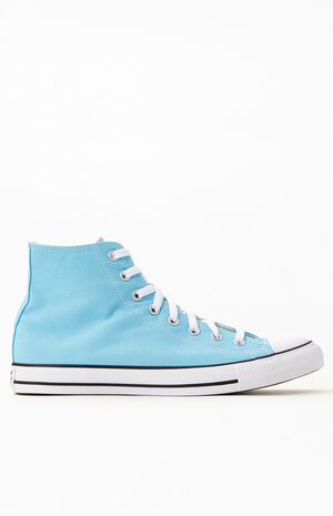 Chuck Taylor All Star Light Blue Hi Shoes image number 2