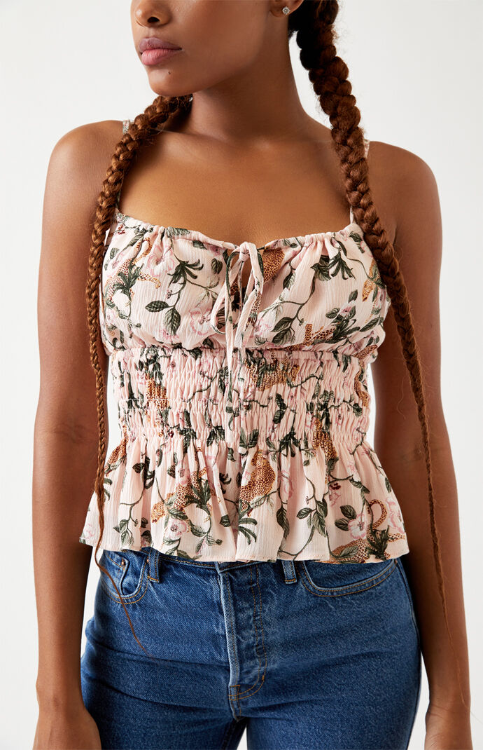 Wild Leopard Cami Top