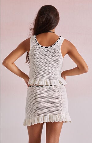 Lilliana Crochet Mini Skirt image number 4