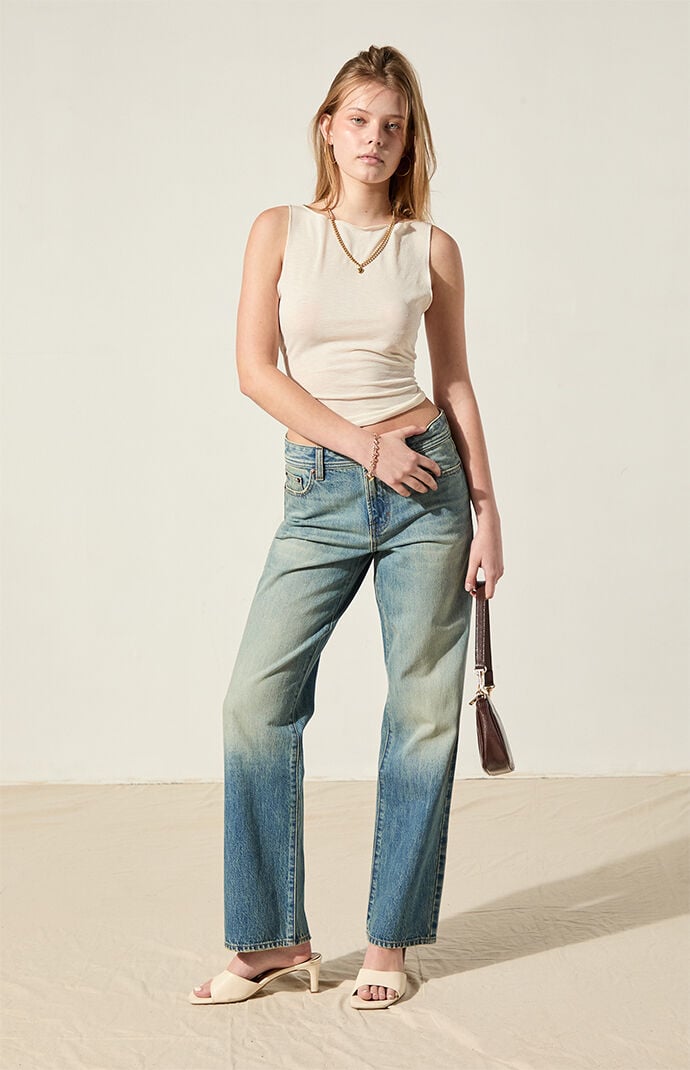 Beverly and Beck Maya Sheer Boat Neck Tank Top