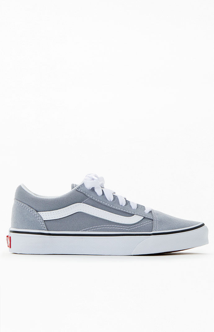 Vans old skool outlet femme gris clair