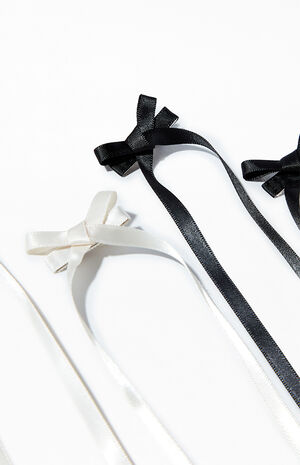 4 Pack Mini Bow Clips image number 2