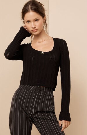 Jade Scoop Neck Sweater image number 1