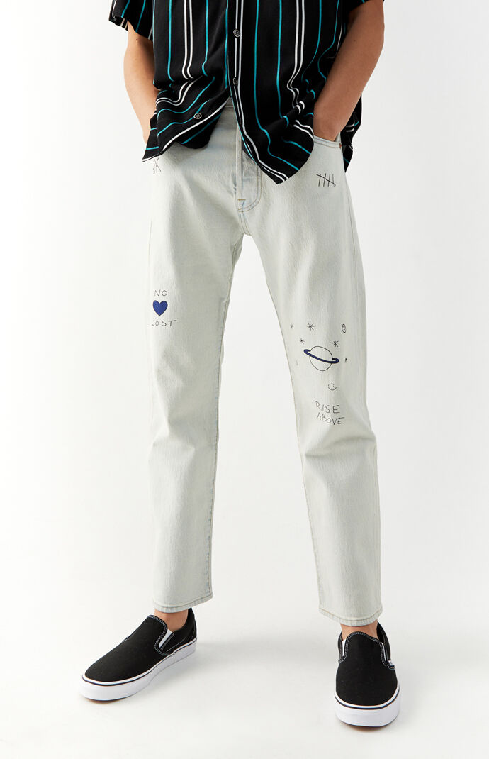 White 501 '93 Cropped Jeans