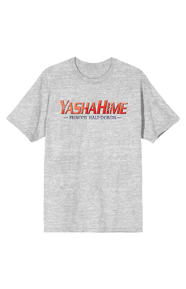 Yashahime Logo Men's Athletic T-Shirt