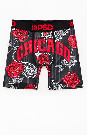 Chicago Roses Boxer Briefs image number 1