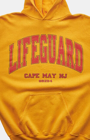 2000s Lifeguard Cape May NJ Pullover Hoodie image number 3