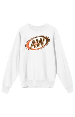 A&W Root Beer Logo Crew Neck Sweatshirt image number 1