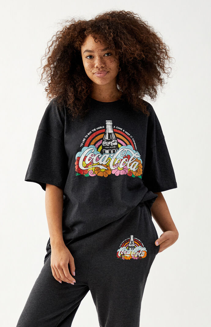 x Coca-Cola Rainbow Flower T-Shirt