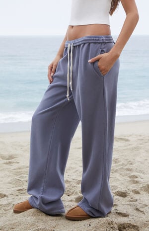 Navy Anastasia Baggy Sweatpants image number 3