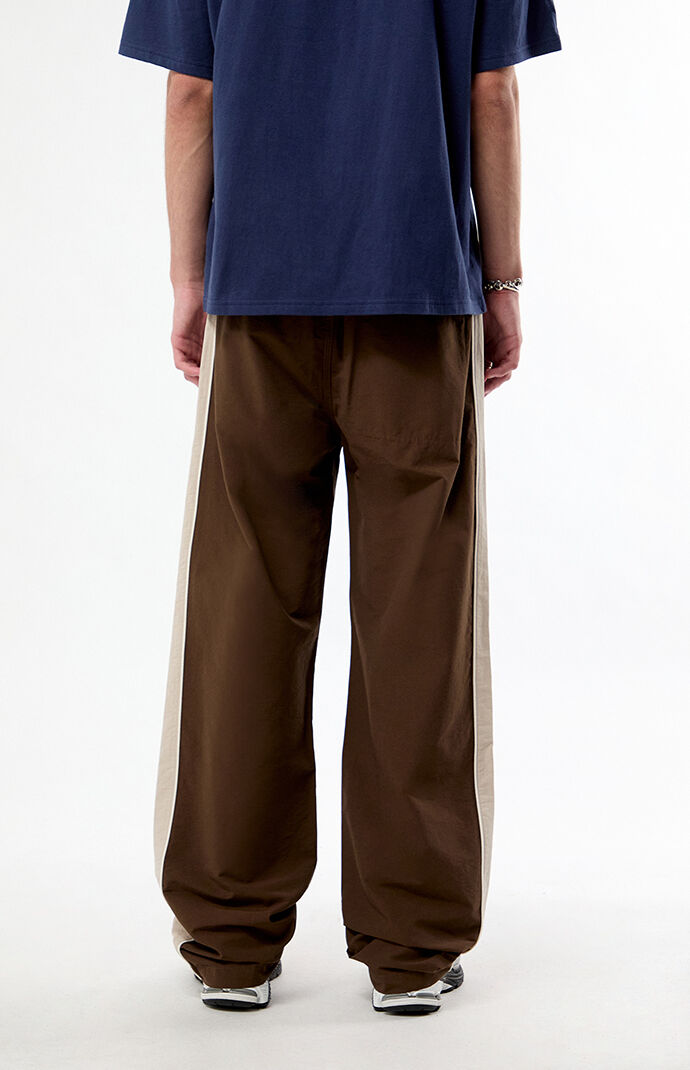 Pacsun Brown Brodie Baggy Track Pants | Pacsun