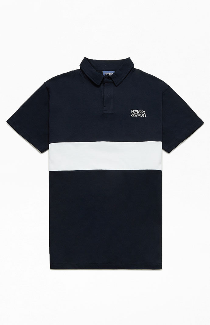 Wood wood store polo shirt