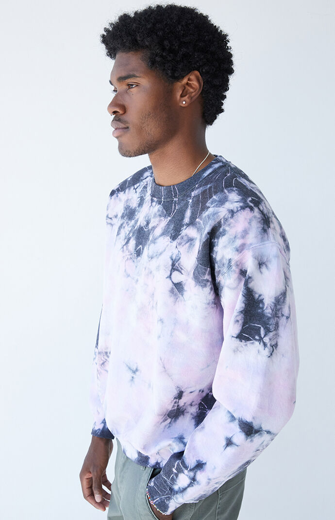 Crystal Wash Crew Neck Sweatshirt