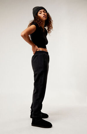 Eco Black Tiro Sherpa Fleece Sweatpants image number 1