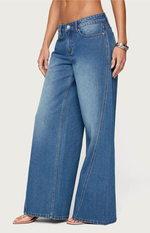 Linden Low Rise Baggy Jeans image number 3