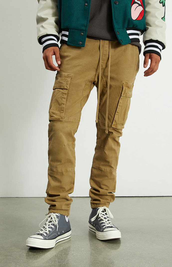 Cooper Kelp Slim Cargo Pants