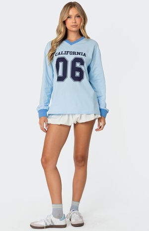 06 Oversized Long Sleeve T-Shirt image number 4