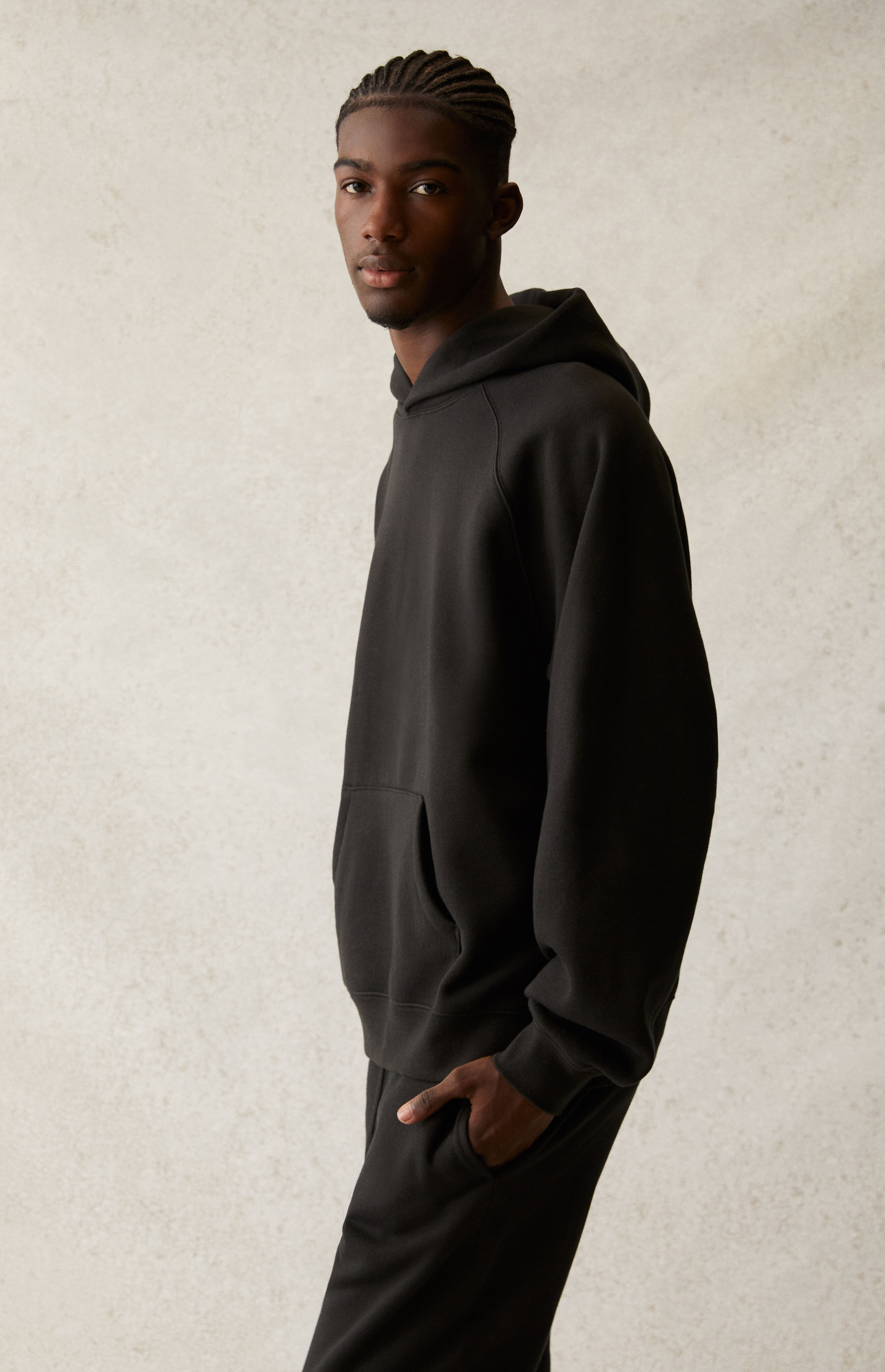 Pacsun black hoodie best sale