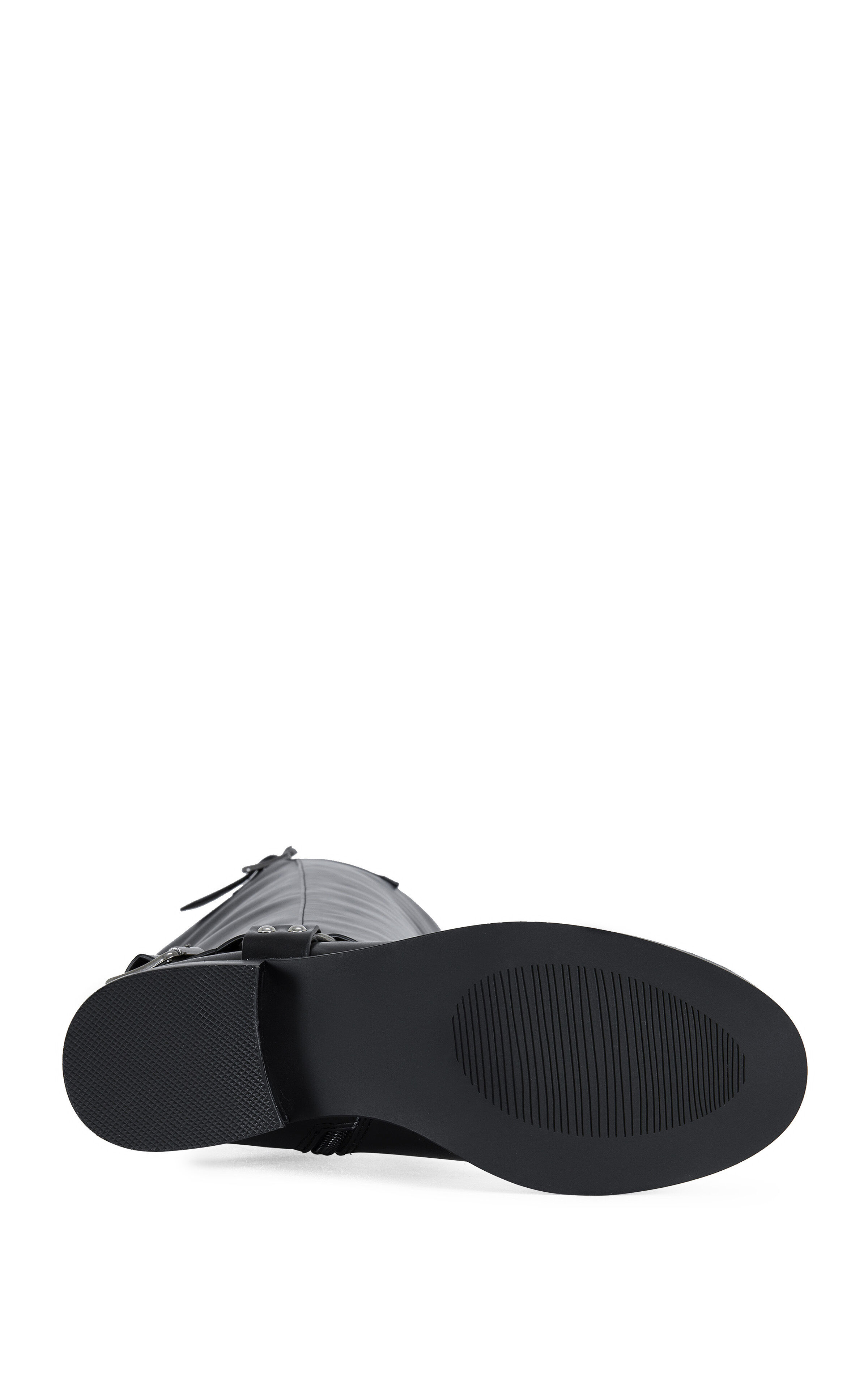 AZALEA WANG Women's Xaliima Black Over-The-Knee Boots