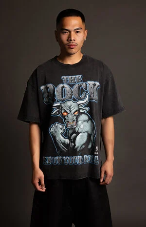 WWE WrestleMania The Rock Name T-Shirt image number 1