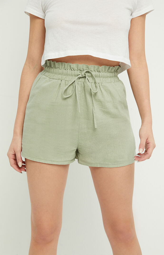 Smocked Pull-On Shorts