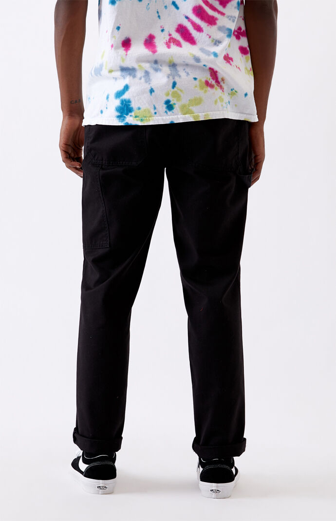 Utility Black Carpenter Pants